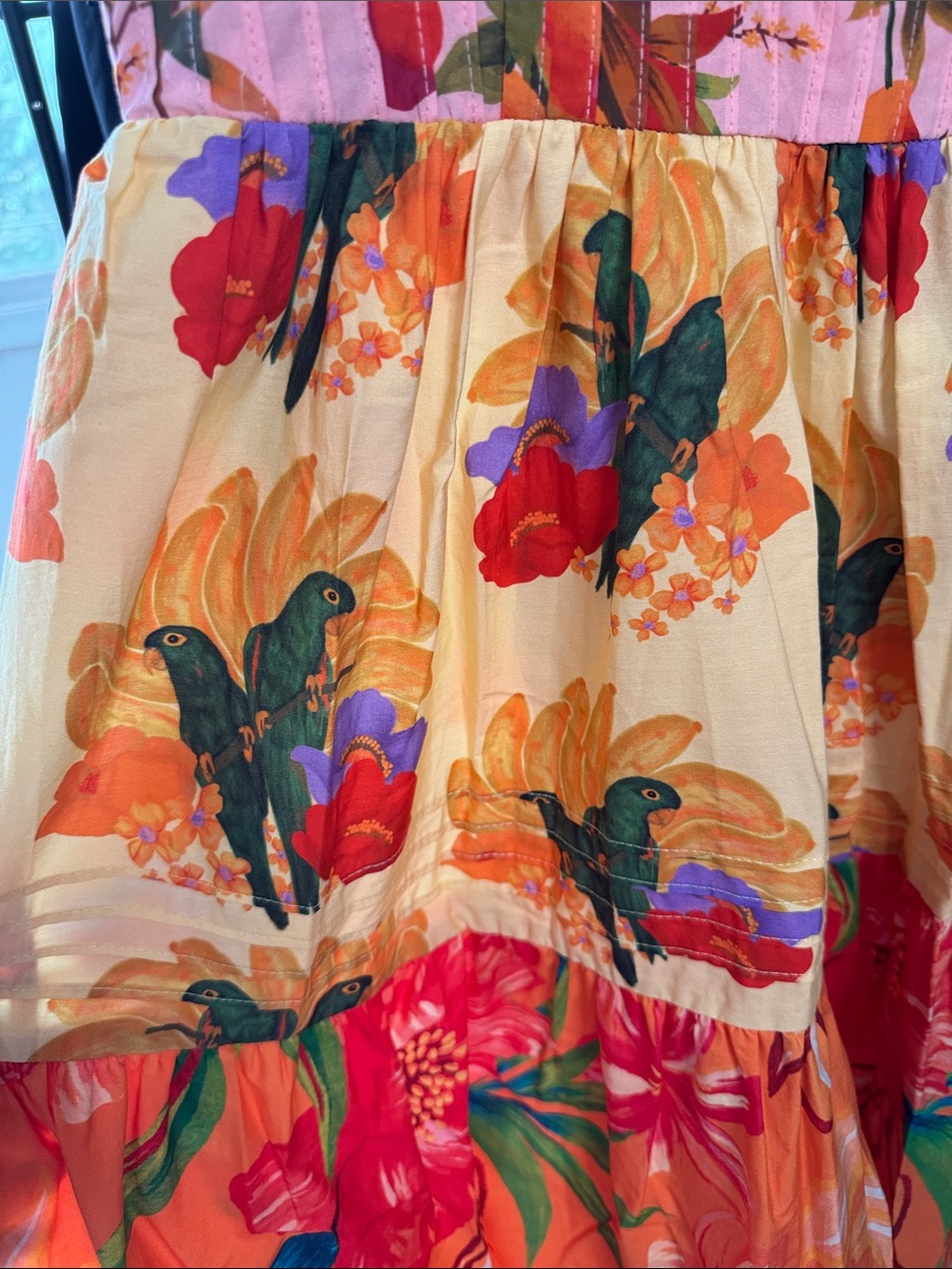 FARM Rio Mixed Warm Prints Maxi Dress - Picture 4 of 12
